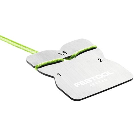 Festool – Plaquette à racler pour chants ZK HW 45/45 – Acier plein au carbure – Ébarbage et usinage d'arrondi – 499749