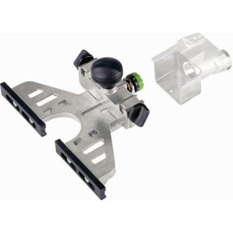 Festool – Butée latérale SAOF 1400 – Accessoire pour défonceuse et affleureuse – Réglage fin et capot d'aspiration – Pour bois dur