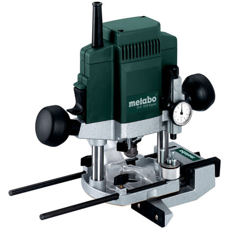 Metabo – Défonceuse 1200 W pour fraisage précis – Vitesse 5000-25500/min – Alésage 8 mm – Raccord aspiration – 601229700