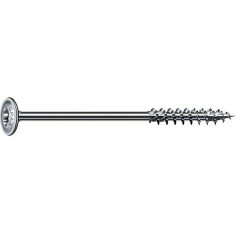 SPAX HI.FORCE, 6 x 300 mm, 50 pièces, filetage partiel, tête plate, T-STAR plus T30, 4CUT, WIROX - 0251010603005
