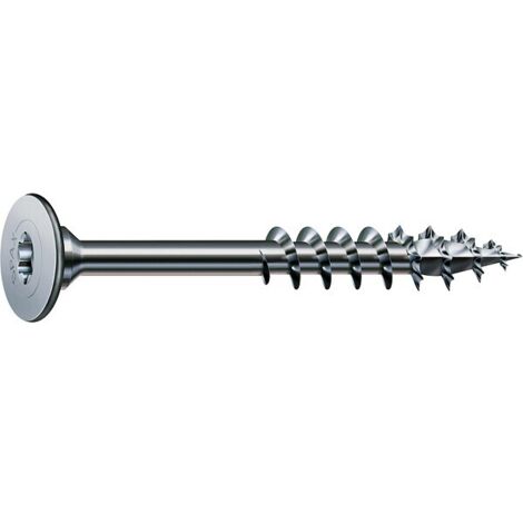 Spax – Boulon pour godets d'élévateur 4 mm – Acier nickelé – Longueur 30 mm – Pointe 4CUT – Lot de 200 pièces – Entraînement T-STAR plus