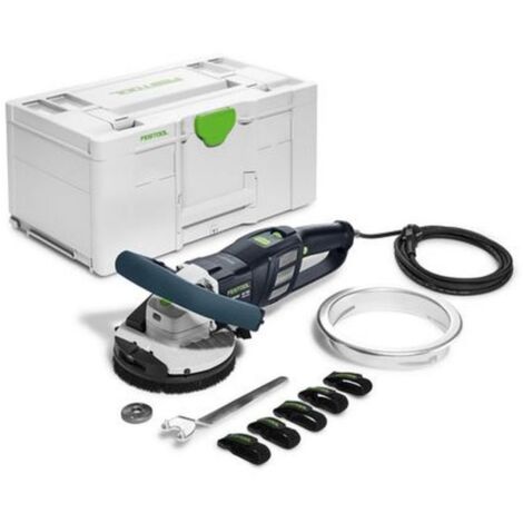 Festool – Ponceuse fraiseuse à béton électroportative 1600W – Vitesse 2200-6500 tr/min – Diamètre disque 130mm – 577045