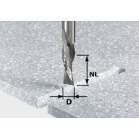 Festool Fraise de dégrossissage/finition HW Spi D12/42 LD ss S12 - 492656