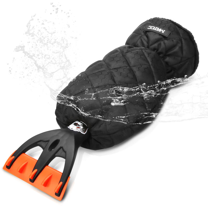 Windschutzscheiben-Eiskratzer-Handschuh Schneefeste Eiskratzer Langlebige  Eiskratzer mit dickem Fleece gefüttert Hasaki