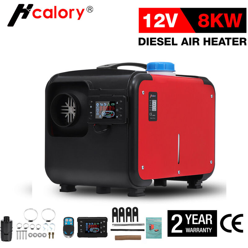 Hcalory 24V/12V 5-8KW Auto Heizung Air Diesel Heizung mit LCD