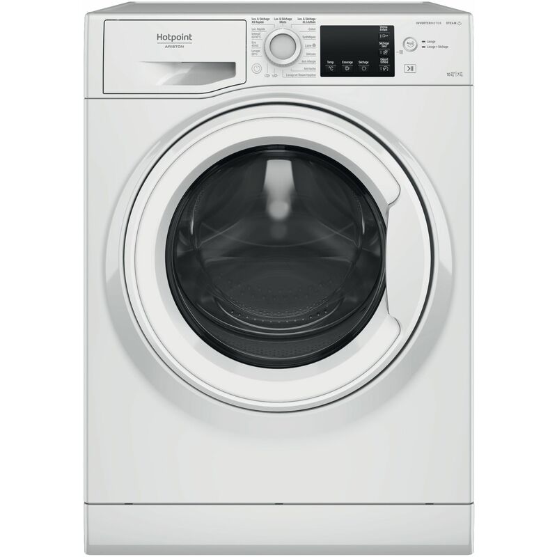 Lave-linge Hublot 10 Kg - 60 Cm Largeur - 1200 Trs/mn - Noir -  Co12103dbbe/1-47 - Tous les lave-linge BUT