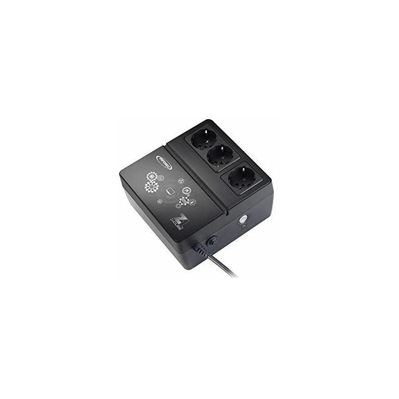 Onduleur Z1 Zenergy Cube EX 600 VA, 3 prises secourues