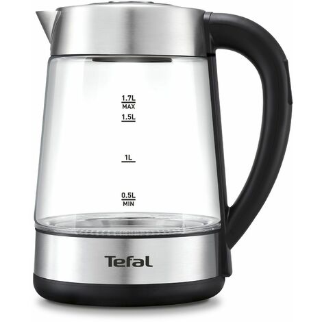 Tefal BJ750D10 bouilloire 1,7 L Noir, Transparent