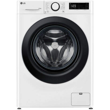 LG – Lave-linge séchant 9/6kg 1400tr/min – Classe A – Inverter Direct Drive – Technologie Steam – Pose libre – Blanc