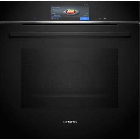Siemens – Four chaleur tournante encastrable 71L – HB778G3B1 – Nettoyage pyrolyse – 13 modes de cuisson – Écran TFT couleur tactile Pro - IQ700