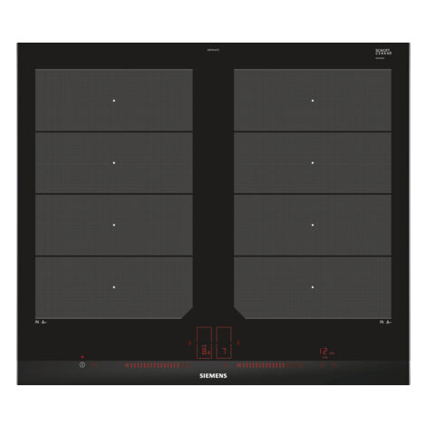 Siemens EX675LXC1E iQ700 Einbau-Induktionskochfeld autark 60cm Facetten-Design