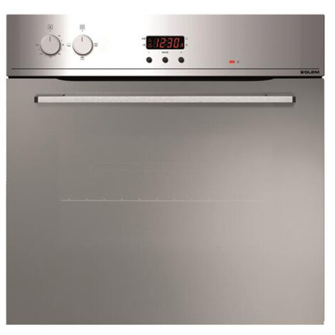 Glemgas – Four traditionnel 60L – 3 modes de cuisson dont gril + tournebroche – Programmateur électronique – Parois catalytiques – GFMC330IX (1/5)