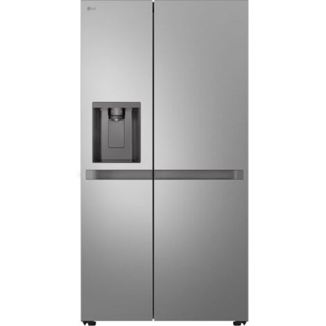 LG – Réfrigérateur américain 641L – 420L réfrigérateur, 221L congélateur – Classe E, 36 dB – Total No Frost, NatureFRESH – GSLC40PYPE