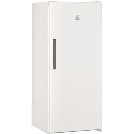 Indesit – Réfrigérateur 1 porte 60cm 263l blanc – Froid statique – Classe E – 37 dB – 4 clayettes en verre – Pose libre - SI42W