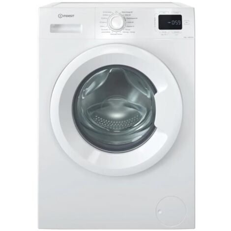 Indesit – Lave-linge frontal 9 kg – Vitesse d’essorage 1400 tours/min – Classe énergétique A – Moteur induction silencieux – 5 cycles rapides