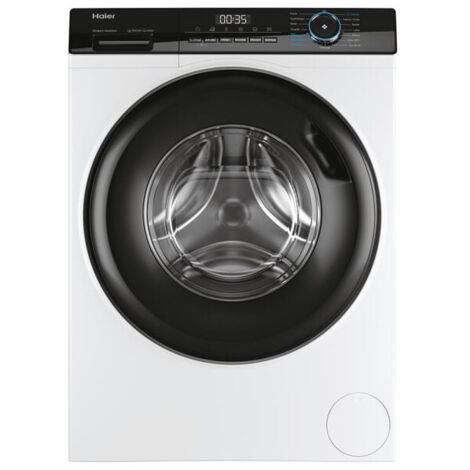 Haier – Lave-linge hublot 8 kg 1400 tr/min – Classe énergétique A – Moteur à mouvement direct – Ouverture latérale – HW80B14G939FR
