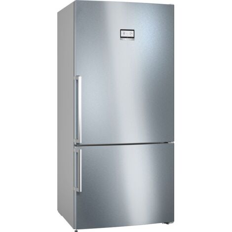 Bosch – Réfrigérateur combiné pose-libre 186 x 86 cm – Total No Frost – Volume 631 l – Niveau sonore 39 dB – KGN86AIDR