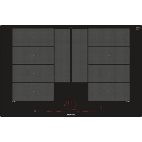Siemens EX801LYC1E iQ700 Induktionskochfeld 80 cm Schwarz, flächenbündig (integriert)