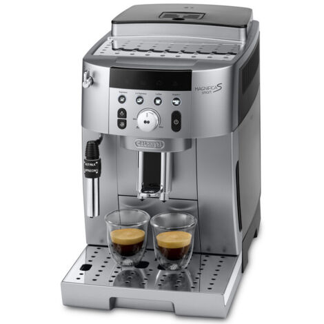 Delonghi – Cafetière expresso broyeur 15 bars 1450W – 4 recettes café en accès direct – Réservoir 1.8L – ECAM25031SB (1/4)