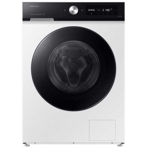 Samsung – Lave-linge hublot 9 kg – Classe A – Vitesse d'essorage 1400 tr/min – Niveau sonore 72 dB – Charge avant – Blanc (1/5)