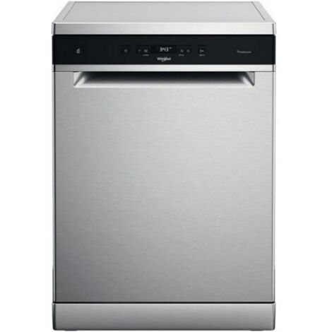 Whirlpool – Lave-vaisselle 60 cm 14 couverts 44 dB – Pose libre inox – 8 programmes dont 6ème Sens – Technologie Natural Dry - WFC3C34PX