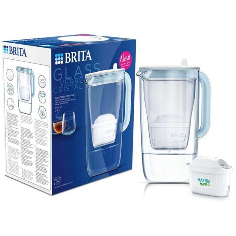 BRITA - Carafe en verre Model One - 1 filtre à eau MAXTRA PRO ALL-IN-1