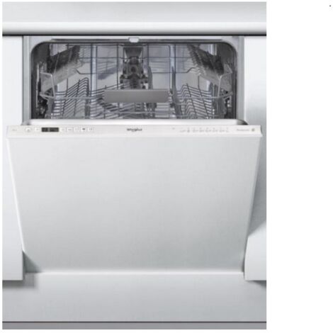 Whirlpool – Lave-vaisselle tout intégrable 14 couverts – Classe A++ – 46 dB – 8 programmes – Démarrage différé jusqu'à 12h – 2 paniers réglables