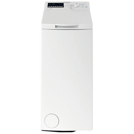 Lave-linge top 6kg – Classe énergétique A++ – Vitesse d'essorage 1200 tr/min – Ouverture par le dessus – Indesit BTWDS6261FR