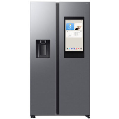 Samsung – Réfrigérateur américain 614L – 2 portes – Congélateur latéral – Classe E – Acier inoxydable – SmartThings