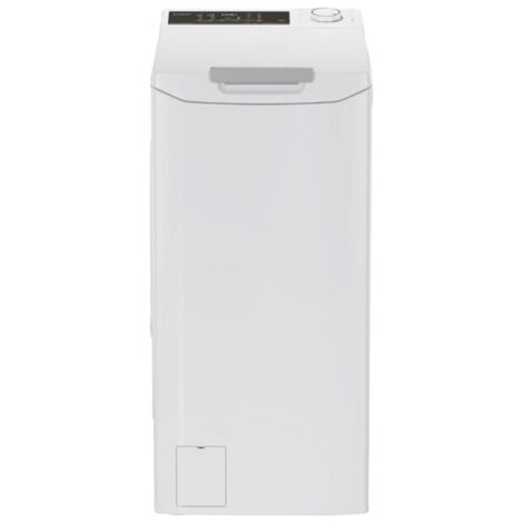Candy – Lave-linge top 6 kg – Classe A – Vitesse d'essorage 1200 tr/min – Niveau sonore 77 dB – Charge par dessus – Largeur 410 mm (1/4)