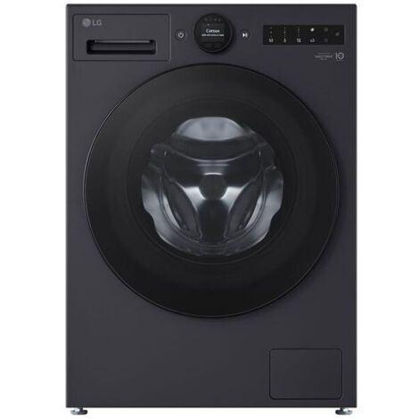 LG – Lave-linge 11 kg – Moteur AI Direct Drive – 1400 trs/min – Classe énergétique A-40% – Grand tambour 68 litres – Technologie vapeur