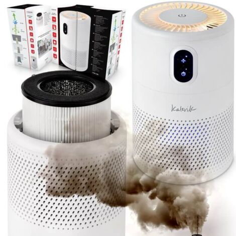 Purificateur d'air Kalorik avec filtre HEPA, filtre à charbon, générateur d'ions et lampe UVC AP 1002 (1/5)