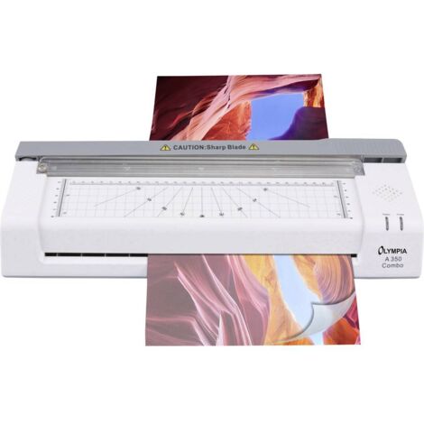 Olympia A 350 Combo plastifieuse blanc DIN A3
