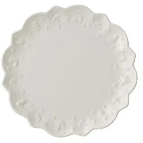 Assiette à dessert 23,5 cm Blanche - Toy’s Delight Royal Classic
