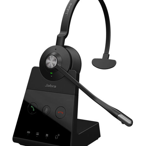 Casque Jabra Engage 65 Sans Fil - Noir - Bluetooth/USB - Occasion état Correct