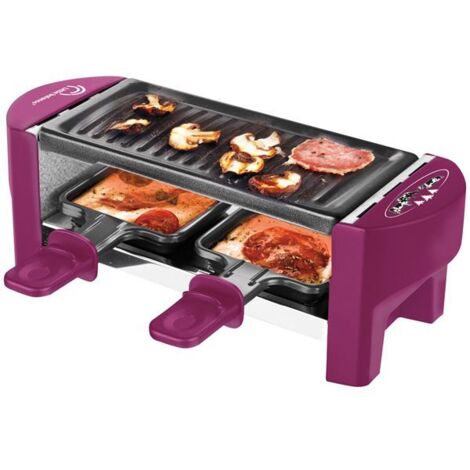 Raclette 2 personnes Prune - Meuuuh... - 8615 (1/2)
