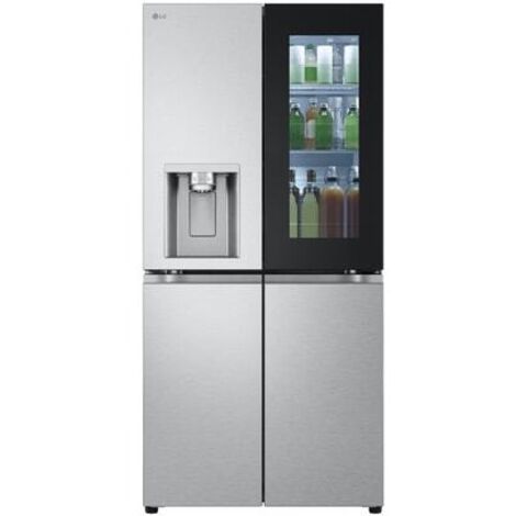 LG – Réfrigérateur multiportes 508L – Classe E – Technologie InstaView – Froid ventilé No Frost – Distributeur d'eau et glaçons