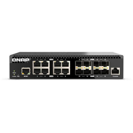 QNAP QSW-M3216R-8S8T 10 GbE Switch Managed 16-Port (1/5)