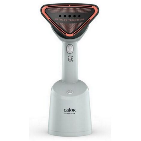 Calor – Défroisseur vapeur à main 1500W – Débit vapeur 30g/min – Technologie OptiFlow pour défroissage vertical – Réservoir 100ml
