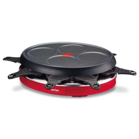 Raclette Tefal COLORMANIA 8 Personnes + Fonction Crêpière RE310512 (1/5)