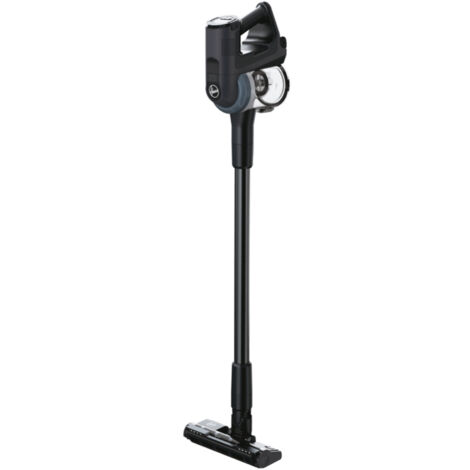 Hoover HF401P 011 Aspirateur balai Batterie Sec Cyclonique, EPA Sans sac 0,7 L 190 W Noir, Argent 2,5 Ah