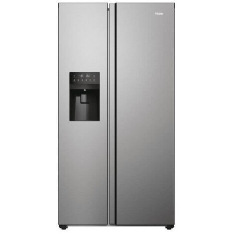 Haier – Réfrigérateur américain 515L – Volume réfrigérateur 337L – Volume congélateur 178L – Technologie Total No Frost – Niveau sonore 40dB - HSOGPIE9183 (1/5)