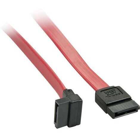 Câble de raccordement LINDY disque dur 0.70 m rouge C140911 (1/4)