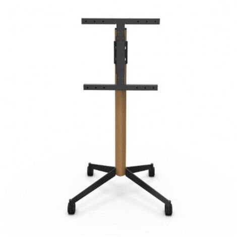 039340-ERARD Pied TV Mobile ou Fixe pour écrans de 40’’ à 85’’ en bois (1/3)