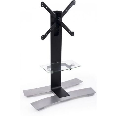 Erard Will 1050L meuble TV noir réglable 106 cm (1/5)