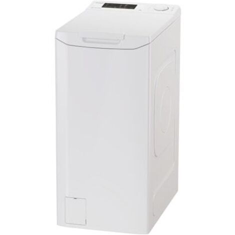 Candy TCA483D2-S machine à laver Charge par dessus 8 kg 1400 tr/min Blanc (1/5)
