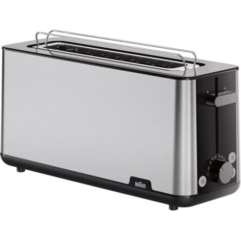 Braun HT1610BK Grille-pain noir 1030 W design moderne