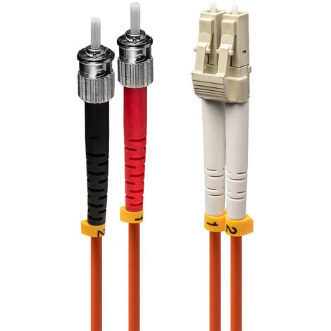 LINDY LWL-Duplexkabel LCST OM2 1m 50125Ãm Multimode (1/3)