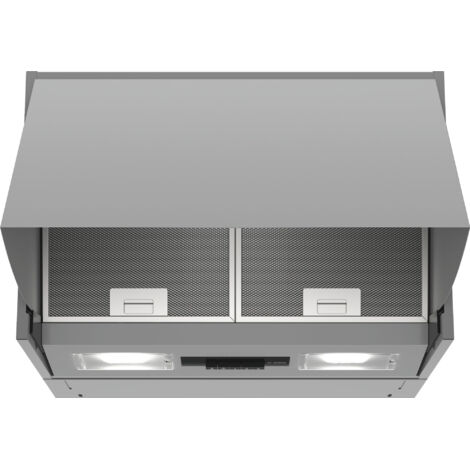 Bosch – Hotte tiroir escamotable 599mm – Débit d'air 625 m³/h – Mode évacuation ou recyclage – Moteur haute pression – DEM66AC00 (1/10)