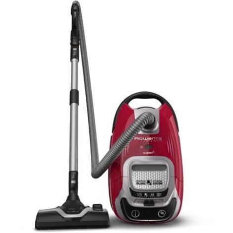 Rowenta – Aspirateur réservoir cylindrique 4,5 L – 400 W – Classe d'émission sonore 65 dB – Sac à poussière – Filtre hygiénique